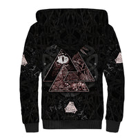 Viking Odin Sherpa Hoodie Viking Allfather's Radiance - Wonder Print Shop