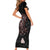 Viking Odin Short Sleeve Bodycon Dress Viking Allfather's Radiance - Wonder Print Shop
