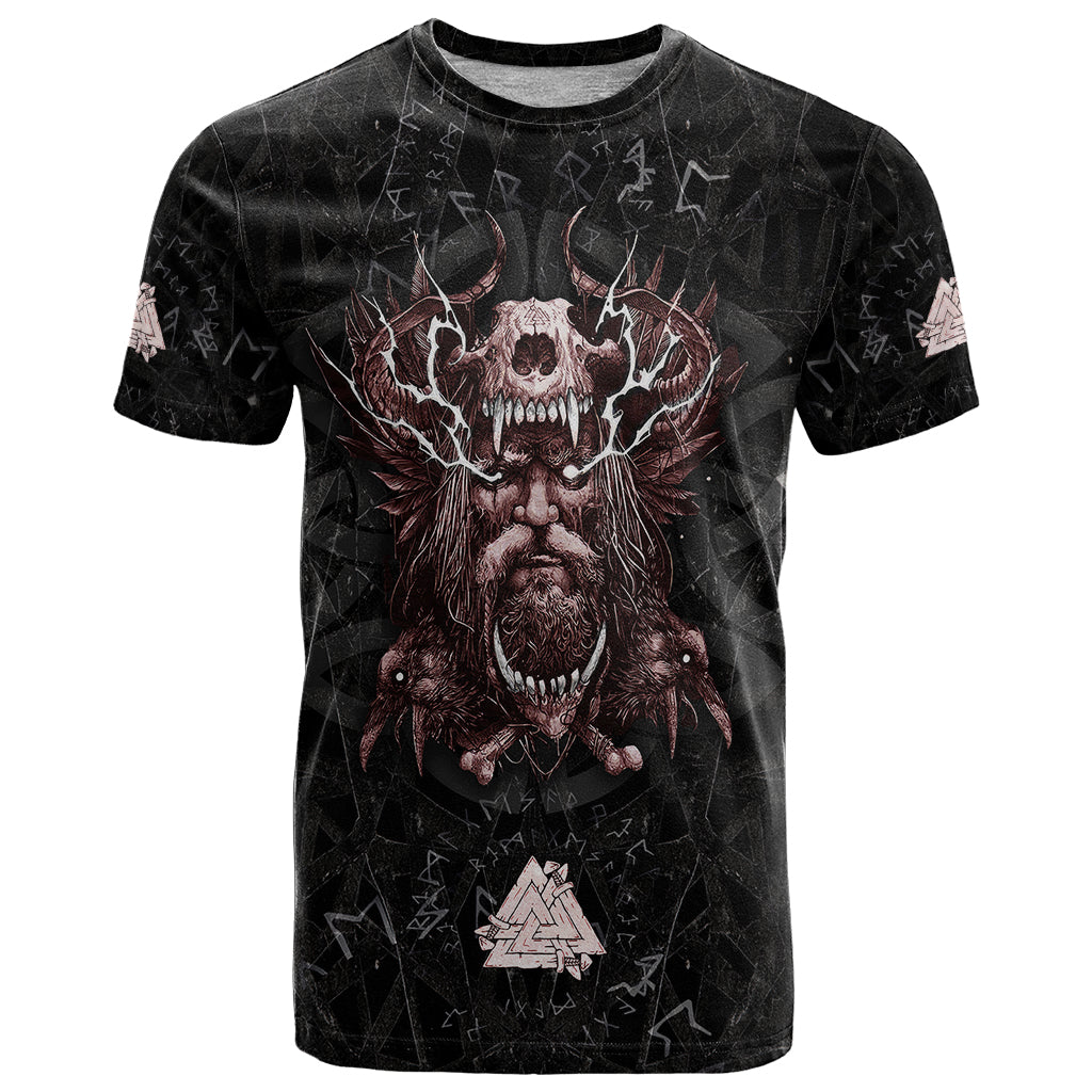 Viking Odin T Shirt Viking Allfather's Radiance - Wonder Print Shop