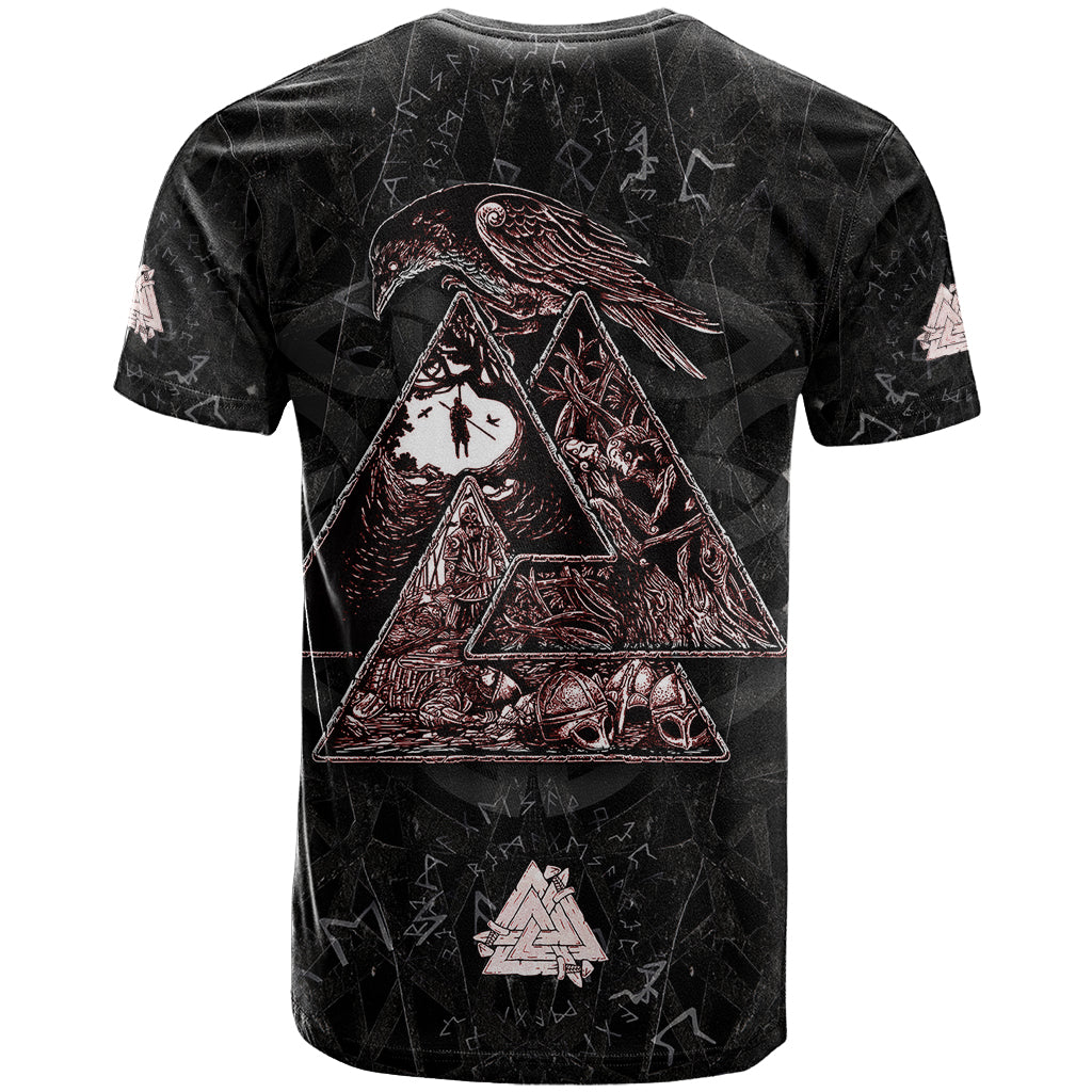 Viking Odin T Shirt Viking Allfather's Radiance - Wonder Print Shop