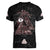 Viking Odin Women V Neck T Shirt Viking Allfather's Radiance - Wonder Print Shop
