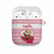 Poland Christmas AirPods Case with Santa Children Gingerbread Map Outline and Red Snowflake Knit Pattern Design - Wonder Print Shop