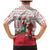 Italy Christmas Family Matching Mermaid Dress and Hawaiian Shirt with Pizza Chef Santa Leaning Tower Colosseum and Red Green Holiday Pattern Design - Wonder Print Shop