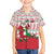 Italy Christmas Family Matching Off Shoulder Maxi Dress and Hawaiian Shirt with Pizza Chef Santa Leaning Tower Colosseum and Red Green Holiday Pattern Design - Wonder Print Shop