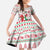 Italy Christmas Family Matching Tank Maxi Dress and Hawaiian Shirt with Pizza Chef Santa Leaning Tower Colosseum and Red Green Holiday Pattern Design - Wonder Print Shop