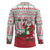Italy Christmas Hockey Jersey with Pizza Chef Santa Leaning Tower Colosseum and Red Green Holiday Pattern Design - Wonder Print Shop