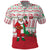 Italy Christmas Polo Shirt with Pizza Chef Santa Leaning Tower Colosseum and Red Green Holiday Pattern Design - Wonder Print Shop