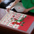 Italy Christmas Puzzle with Pizza Chef Santa Leaning Tower Colosseum and Red Green Holiday Pattern Design - Wonder Print Shop