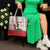 Italy Christmas Tote Bag with Pizza Chef Santa Leaning Tower Colosseum and Red Green Holiday Pattern Design - Wonder Print Shop