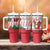 Italy Christmas Tumbler With Handle with Pizza Chef Santa Leaning Tower Colosseum and Red Green Holiday Pattern Design - Wonder Print Shop