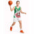 Italy Christmas Basketball Jersey with Pizza Chef Santa Leaning Tower Colosseum and Red Green Holiday Pattern Design - Wonder Print Shop