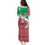Italy Christmas Family Matching Puletasi and Hawaiian Shirt with Pizza Chef Santa Leaning Tower Colosseum and Red Green Holiday Pattern Design - Wonder Print Shop