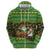 Jamaica Christmas Hoodie with Rasta Santa Snowman Gingerbread Drummer Palm Trees and Green Yellow Knit Pattern Design - Wonder Print Shop