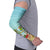Jamaica Christmas Arm Sleeves with Rasta Santa Snowman Hammock Angel Palm Trees and Tropical Beach Design - Wonder Print Shop