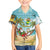 Jamaica Christmas Family Matching Summer Maxi Dress and Hawaiian Shirt with Rasta Santa Snowman Hammock Angel Palm Trees and Tropical Beach Design - Wonder Print Shop