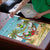Jamaica Christmas Puzzle with Rasta Santa Snowman Hammock Angel Palm Trees and Tropical Beach Design - Wonder Print Shop