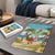 Jamaica Christmas Puzzle with Rasta Santa Snowman Hammock Angel Palm Trees and Tropical Beach Design - Wonder Print Shop
