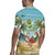 Jamaica Christmas Rugby Jersey with Rasta Santa Snowman Hammock Angel Palm Trees and Tropical Beach Design - Wonder Print Shop