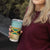 Jamaica Christmas Tumbler Cup with Rasta Santa Snowman Hammock Angel Palm Trees and Tropical Beach Design - Wonder Print Shop