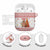 Canada Christmas AirPods Case with Beaver Maple Tree Ice Wine Pie and Red White Knit Pattern Design - Wonder Print Shop