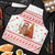Canada Christmas Apron with Beaver Maple Tree Ice Wine Pie and Red White Knit Pattern Design - Wonder Print Shop
