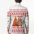 Canada Christmas Blazer with Beaver Maple Tree Ice Wine Pie and Red White Knit Pattern Design - Wonder Print Shop