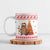 Canada Christmas Ceramic Mug with Beaver Maple Tree Ice Wine Pie and Red White Knit Pattern Design - Wonder Print Shop