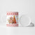 Canada Christmas Ceramic Mug with Beaver Maple Tree Ice Wine Pie and Red White Knit Pattern Design - Wonder Print Shop