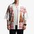 Canada Christmas Kimono with Beaver Maple Tree Ice Wine Pie and Red White Knit Pattern Design - Wonder Print Shop