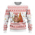 Canada Christmas Ugly Christmas Sweater with Beaver Maple Tree Ice Wine Pie and Red White Knit Pattern Design - Wonder Print Shop