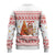 Canada Christmas Ugly Christmas Sweater with Beaver Maple Tree Ice Wine Pie and Red White Knit Pattern Design - Wonder Print Shop