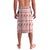 Canada Christmas Lavalava with Beaver Maple Tree Ice Wine Pie and Red White Knit Pattern Design - Wonder Print Shop