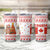 Canada Christmas Tumbler Cup with Beaver Maple Tree Ice Wine Pie and Red White Knit Pattern Design - Wonder Print Shop