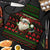 Viking Christmas Apron with Santa Warrior Axe Nordic Symbols Red Green Black Knit Pattern Design - Wonder Print Shop