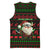Viking Christmas Basketball Jersey with Santa Warrior Axe Nordic Symbols Red Green Black Knit Pattern Design - Wonder Print Shop
