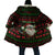 Viking Christmas Cloak with Santa Warrior Axe Nordic Symbols Red Green Black Knit Pattern Design - Wonder Print Shop