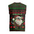 Viking Christmas Knitted V-Neck Vest with Santa Warrior Axe Nordic Symbols Red Green Black Knit Pattern Design - Wonder Print Shop