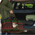 Viking Christmas Travel Bag with Santa Warrior Axe Nordic Symbols Red Green Black Knit Pattern Design - Wonder Print Shop