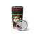 Viking Christmas Tumbler Cup with Santa Warrior Axe Nordic Symbols Red Green Black Knit Pattern Design - Wonder Print Shop