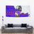 Viking Christmas Tapestry with Santa in Longship Dragon Head Helmet Runes Blue Red Knit Pattern Design - Wonder Print Shop