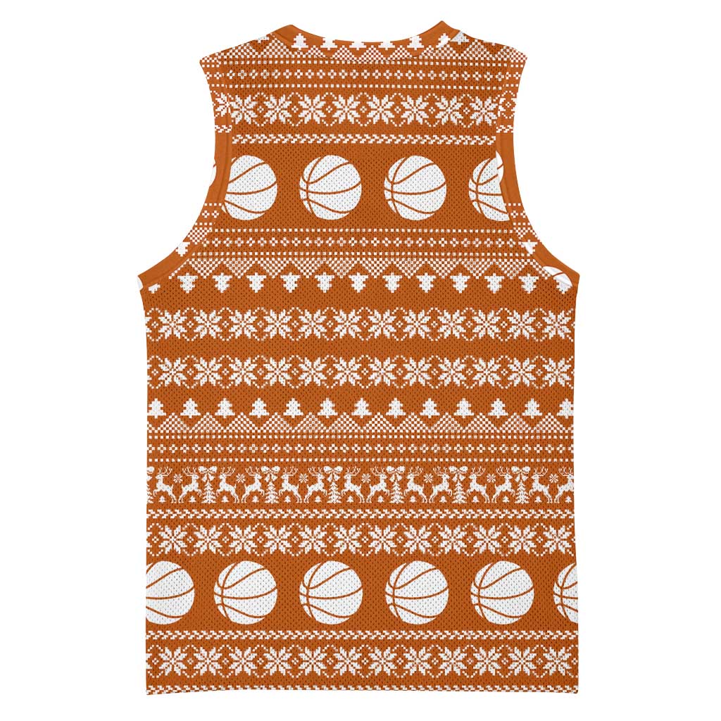 Basketball Santa Claus Christmas Basketball Jersey Xmas Holiday Patterns - Wonder Print Shop