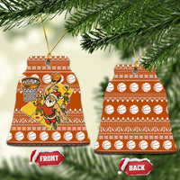 Basketball Santa Claus Christmas Ceramic Ornament Xmas Holiday Patterns - Wonder Print Shop