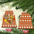 Basketball Santa Claus Christmas Ceramic Ornament Xmas Holiday Patterns - Wonder Print Shop
