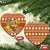 Basketball Santa Claus Christmas Ceramic Ornament Xmas Holiday Patterns - Wonder Print Shop