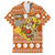 Basketball Santa Claus Christmas Family Matching Off The Shoulder Long Sleeve Dress and Hawaiian Shirt Xmas Holiday Patterns - Wonder Print Shop