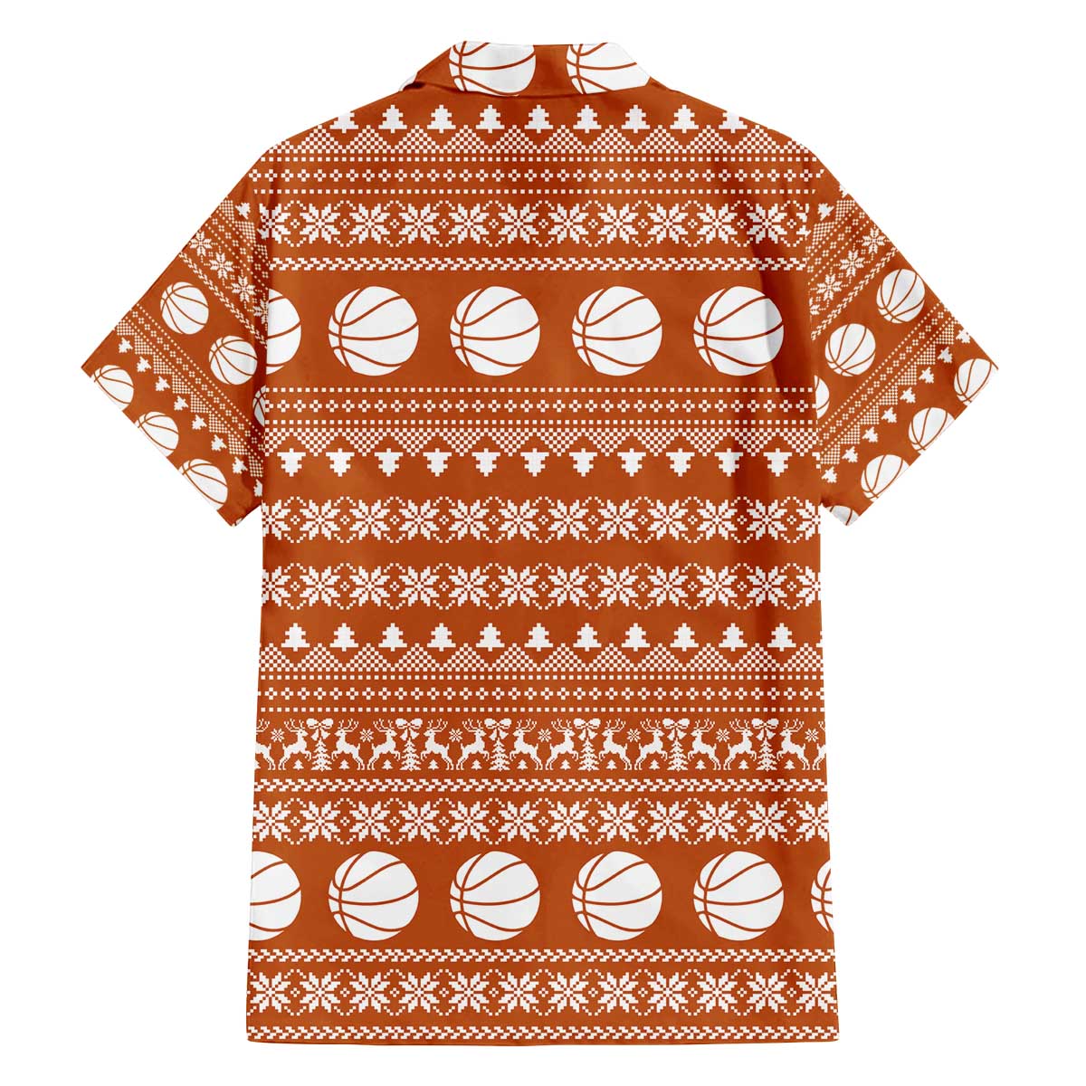 Basketball Santa Claus Christmas Family Matching Off The Shoulder Long Sleeve Dress and Hawaiian Shirt Xmas Holiday Patterns - Wonder Print Shop