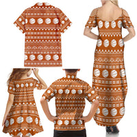 Basketball Santa Claus Christmas Family Matching Summer Maxi Dress and Hawaiian Shirt Xmas Holiday Patterns - Wonder Print Shop