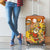 Basketball Santa Claus Christmas Luggage Cover Xmas Holiday Patterns - Wonder Print Shop