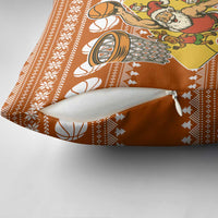 Basketball Santa Claus Christmas Pillow Cover Xmas Holiday Patterns - Wonder Print Shop