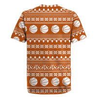 Basketball Santa Claus Christmas Rugby Jersey Xmas Holiday Patterns - Wonder Print Shop